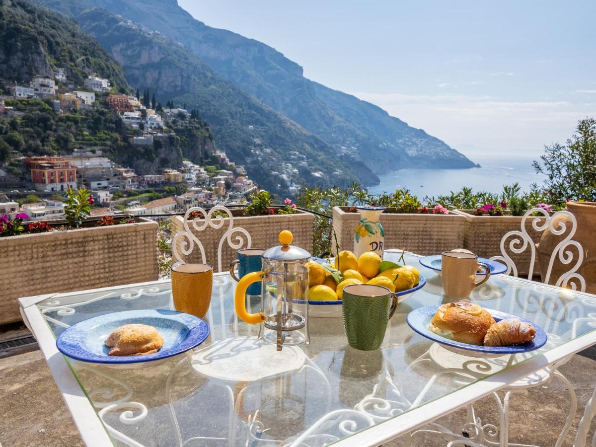 Villa Rosa House - Breathtaking View Of The Amalfi Coast Positano Exterior foto